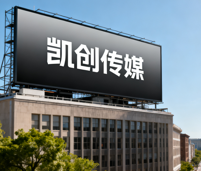 眉县户外广告牌的设计与制作