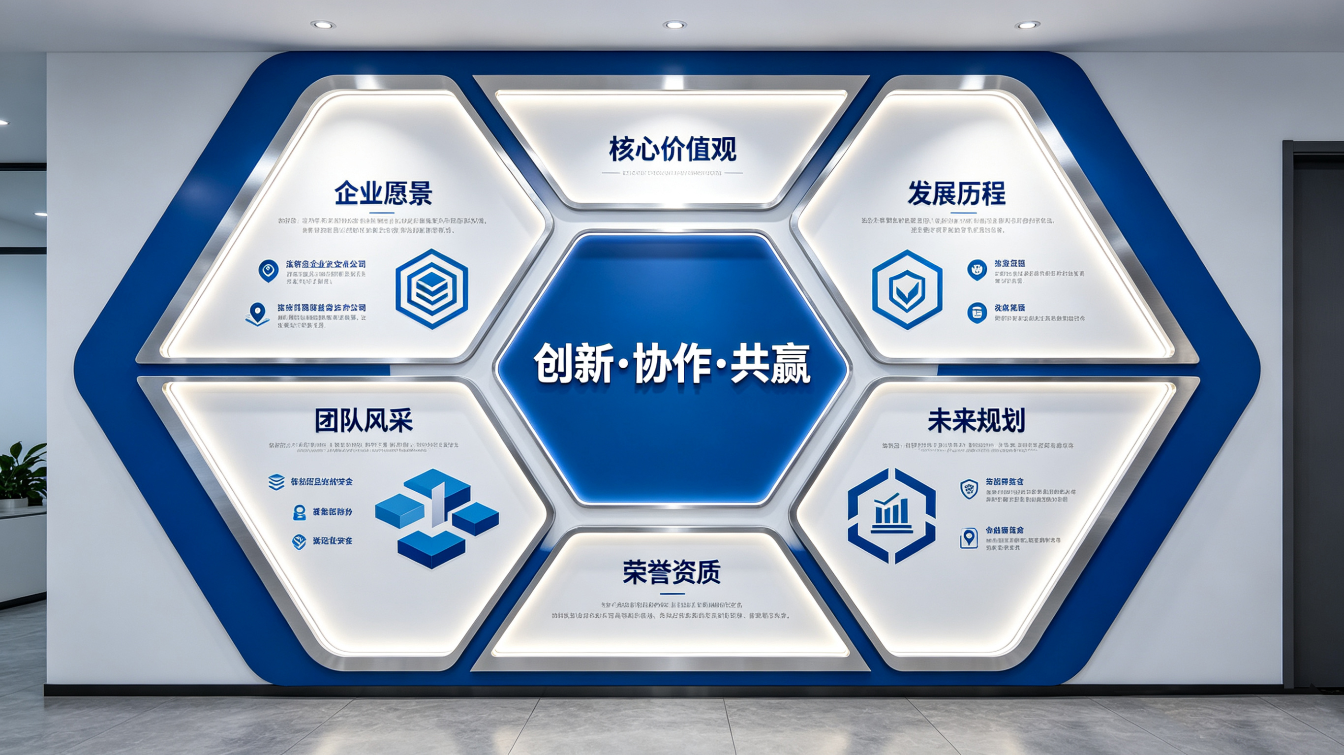 眉县企业文化墙六边形避坑指南（新手常犯5个错误）
